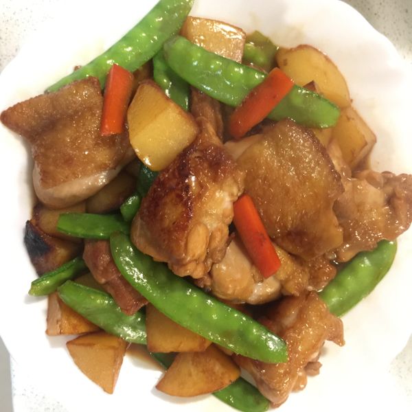 洋芋燒雞-不用一滴油的秒殺料理 : Karen Chang一起做