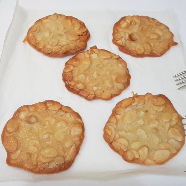 零失敗香脆杏仁瓦片 : Lesley Hsu一起做