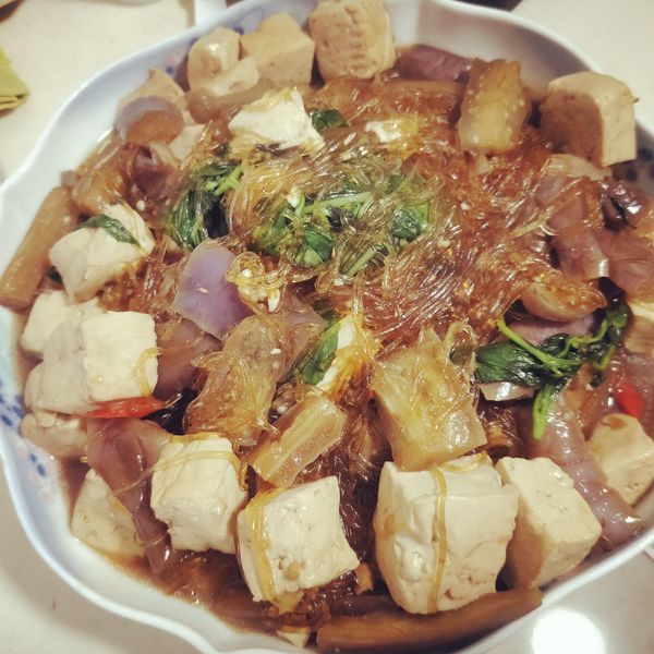 塔香茄子豆腐粉絲煲 : 田思佳一起做