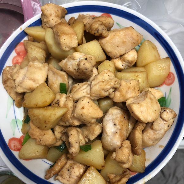 照燒馬鈴薯嫩雞【影片】：家瑜 一起做