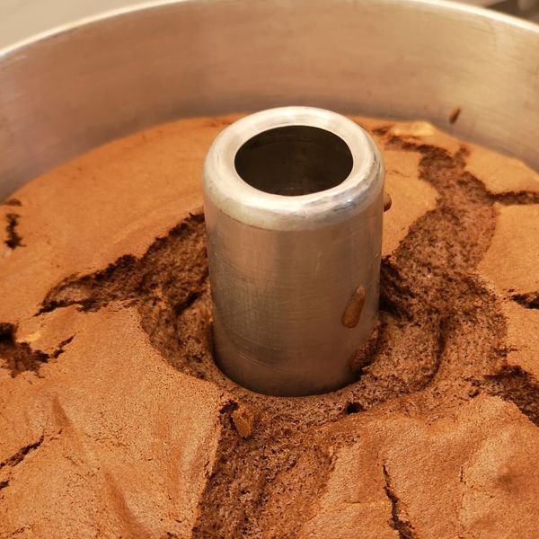 可可戚風蛋糕【影片】 : 曹太一起做