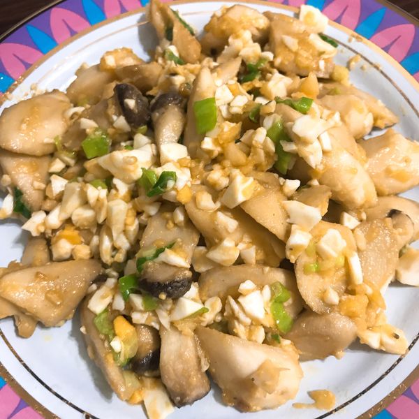 金沙杏鮑菇 : Yi-Jun Xie一起做