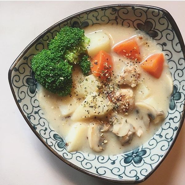 北海道奶油燉菜 : 施欣含一起做