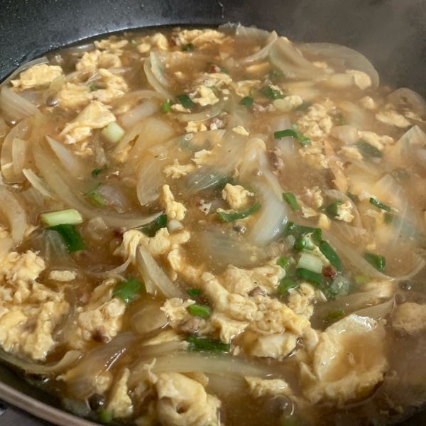 KO感冒洋蔥湯 : Emily一起做