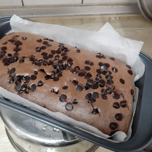 【古早味】巧克力蛋糕 : 花香菇の草帽一起做