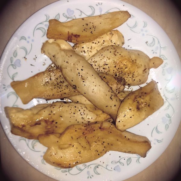 蒜香奶油杏包菇 : Silvia Lee一起做