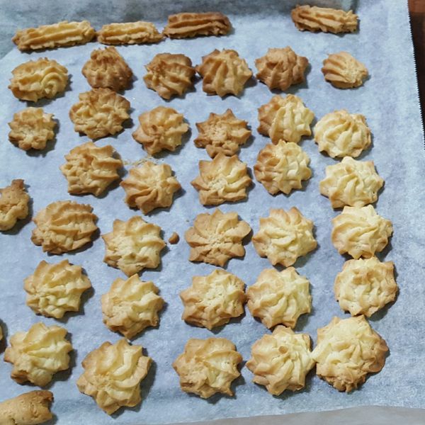 丹麥奶酥餅乾：祺 一起做