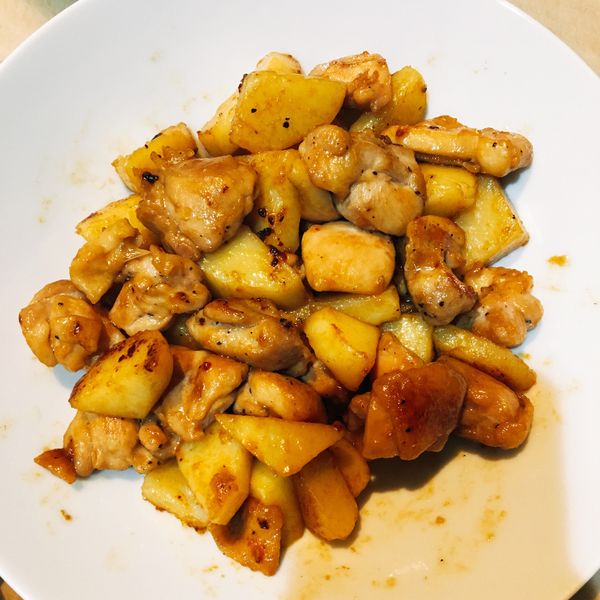 照燒馬鈴薯嫩雞【影片】：江江 一起做