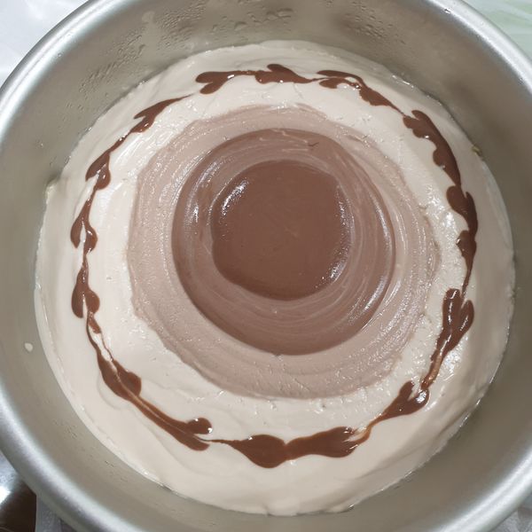 抹茶漸層乳酪蛋糕 （6吋、免烤箱） : Wendy Tai一起做