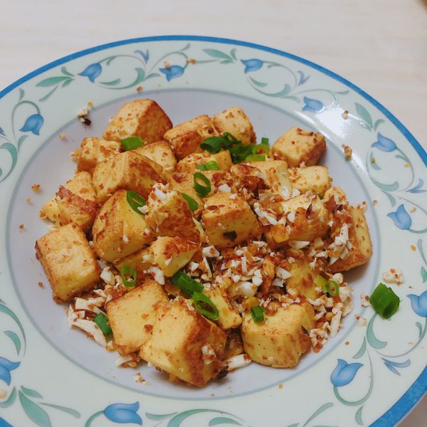 金沙雞蛋豆腐：Yeng-Ru Lin 一起做