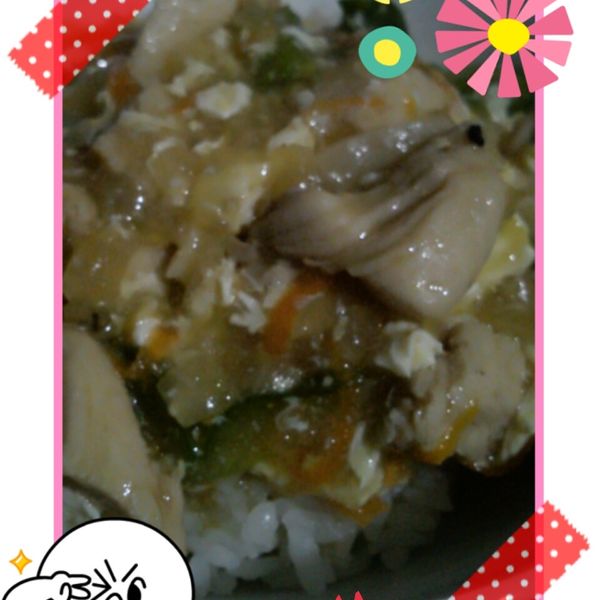 含笑食堂-親子丼 : Iris Jiang一起做