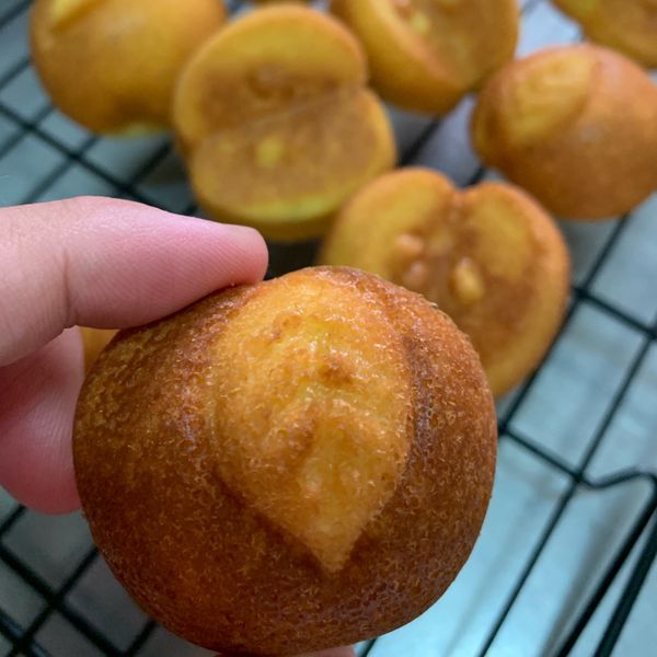 法式檸檬瑪德蕾蛋糕:Lin 一起做