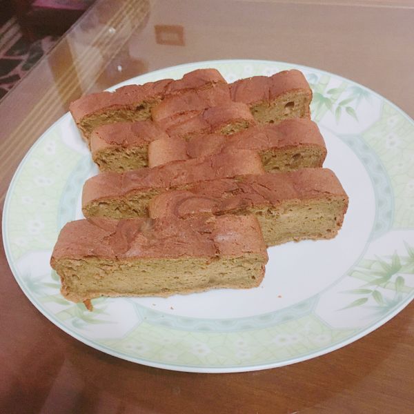 金莎抹茶蜂蜜蛋糕🍵 : 阿Q一起做