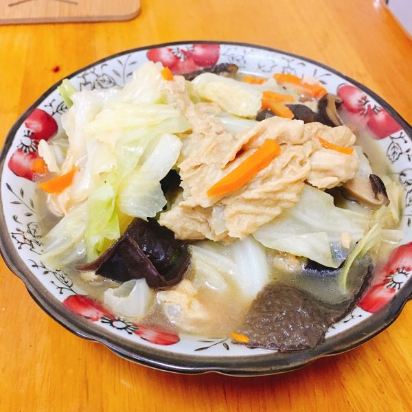 白菜滷～全素 : Iris liao一起做