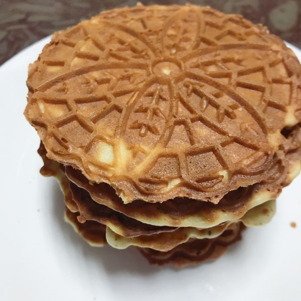 鬆餅機 蕾絲餅乾 極度酥脆版～純蛋白配方：Ting-Shu Tsai 一起做