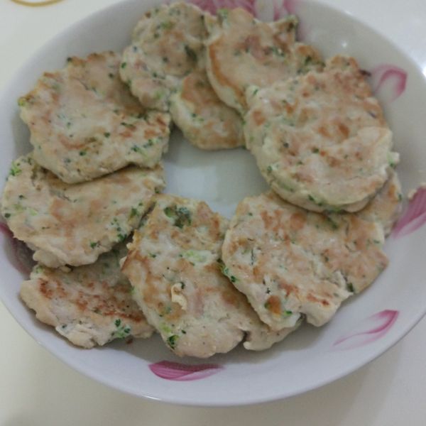 鮪魚雞肉煎餅：grace 一起做