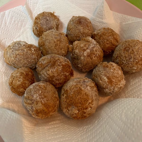 炸芋泥球：Mrs Feng 一起做