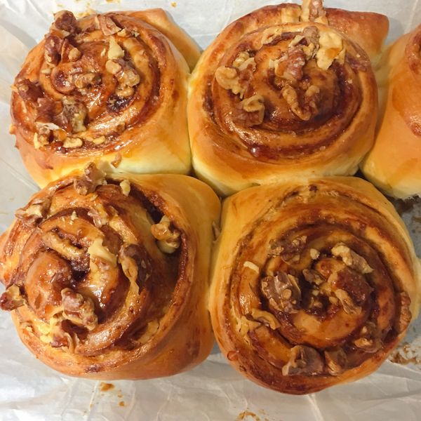 核桃肉桂捲 Cinnamon Rolls : 林媽媽一起做