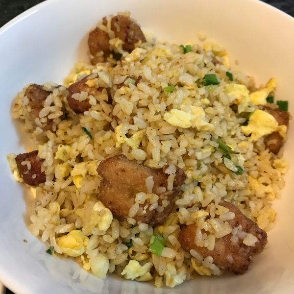 鹽酥雞蛋炒飯【蛋炒飯的餐桌故事】:Landy Liu 一起做