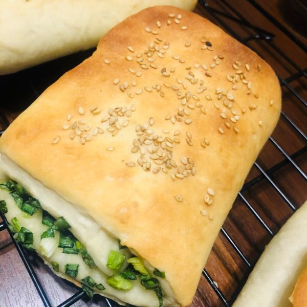 古早味蔥燒餅~新手零失敗:Dongzhu Lu 一起做