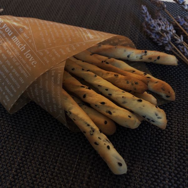 【寶寶食譜】芝麻麵包棒 : Tien Tien Hsieh一起做