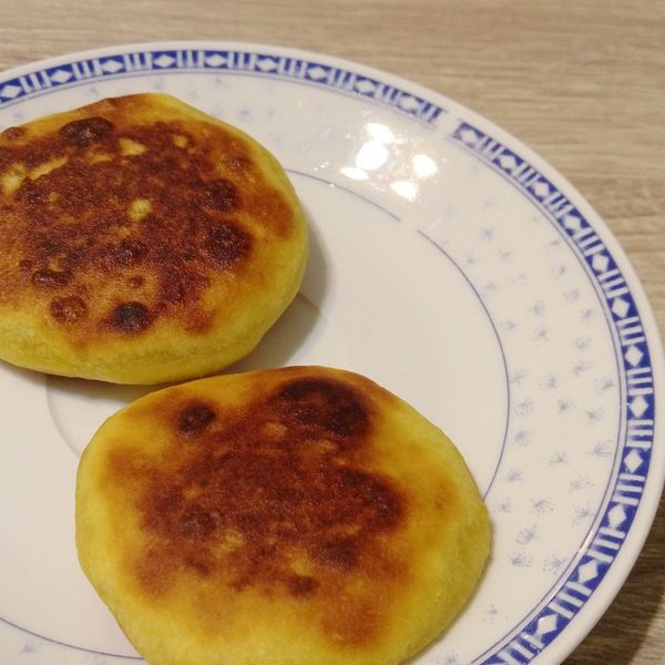 三種食材→煎出Q彈好吃的【地瓜餅】 : Wang Zhen一起做