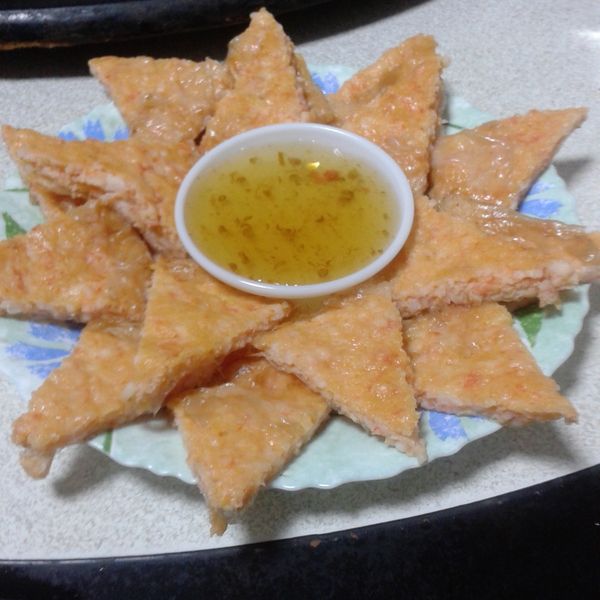 泰式料理~月亮蝦餅：葉品秀 一起做