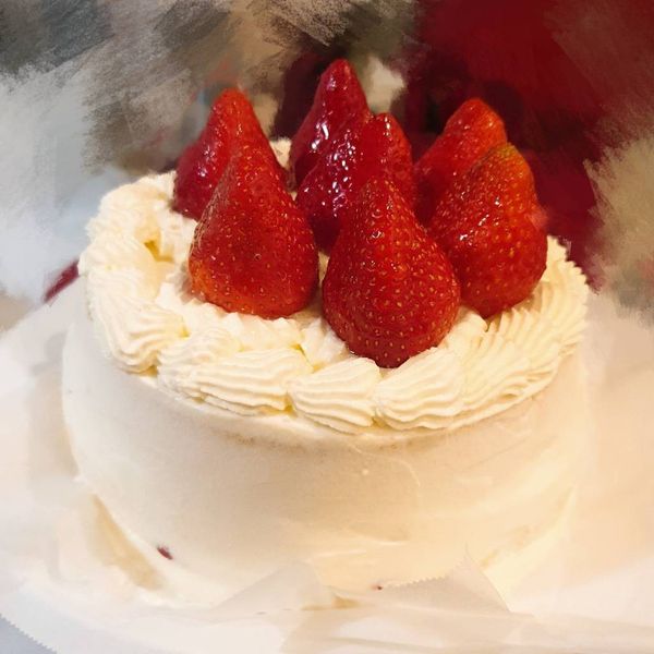 草莓鮮奶油蛋糕 : 夏天一起做