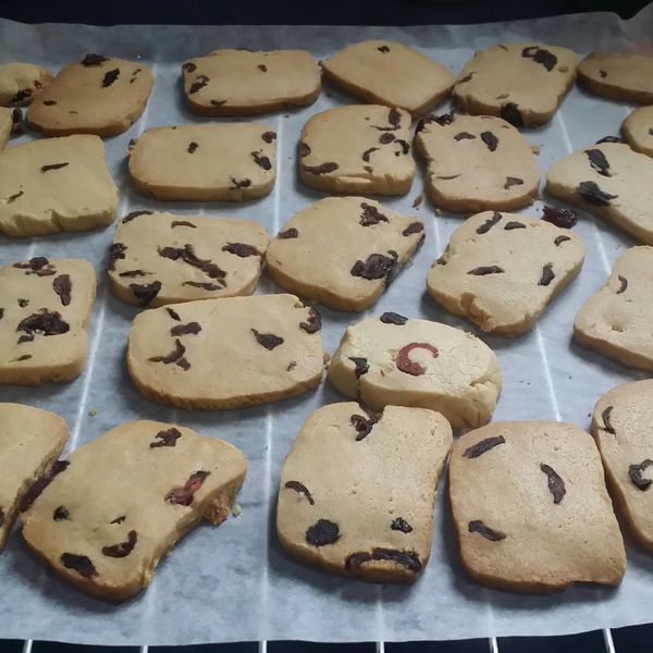 蔓越莓餅乾：郭鈺筠 一起做