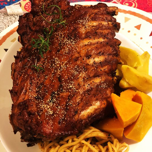 烤豬肋排 : 王慧珍一起做