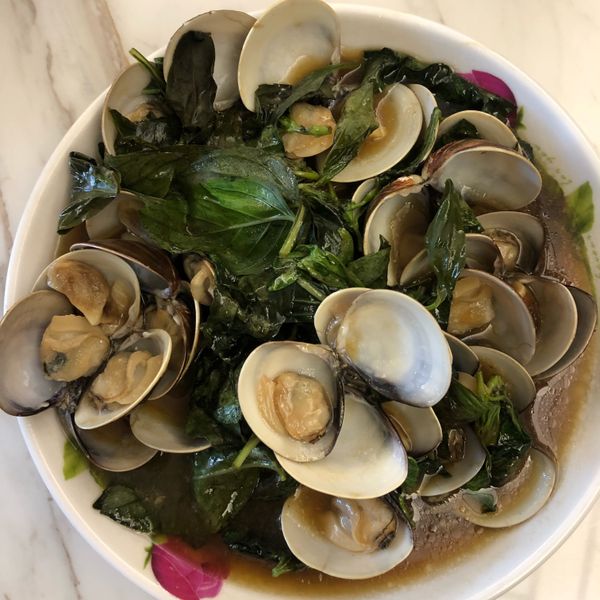 【家常菜】塔香蛤蜊：Sylvia Jiang 一起做