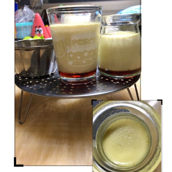 鍋蒸蛋黃布丁 : Cherry Hung一起做