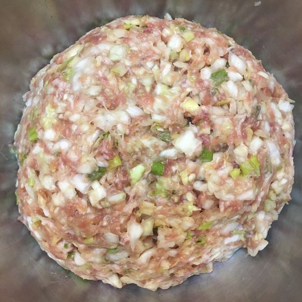 豬肉高麗菜水餃餡 : Fish一起做