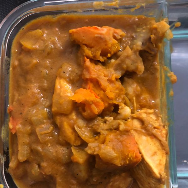 南瓜芋頭咖哩雞飯🎃🐔：Claudie Yu 一起做