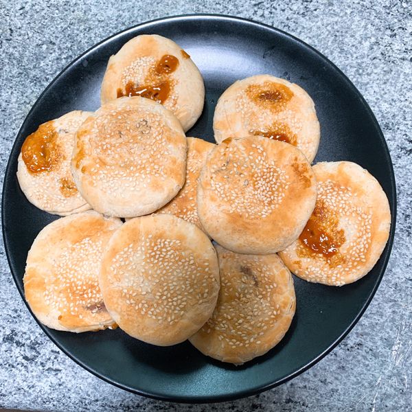 蜜糖燒餅：Jenna 一起做