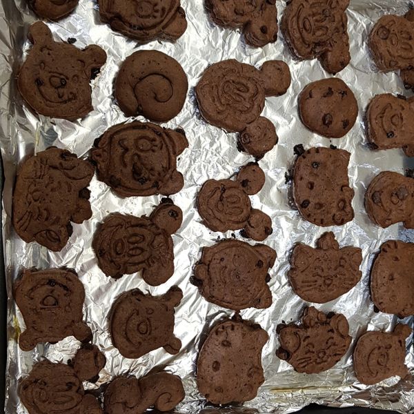 巧克力豆餅乾：范凱利 一起做