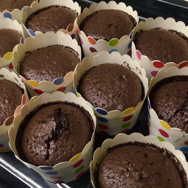 天使巧克力熔岩杯 : Tiffany一起做