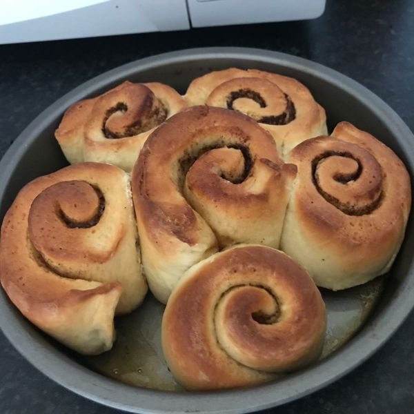 肉桂捲 | Cinnamon Roll : Cc肥仔廚房一起做