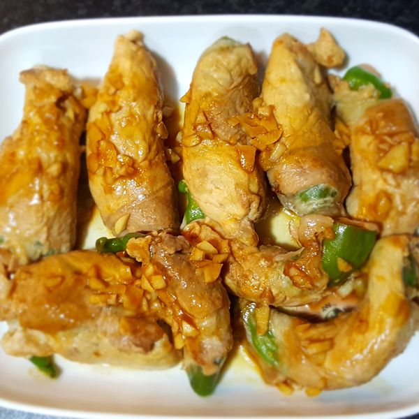 糯米椒捲肉：Angel Chen 一起做