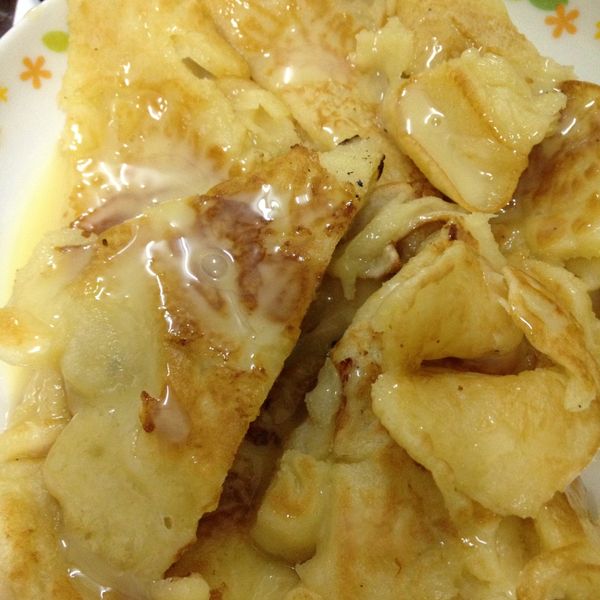 蜂蜜香蕉煎餅 : 啾咪一起做