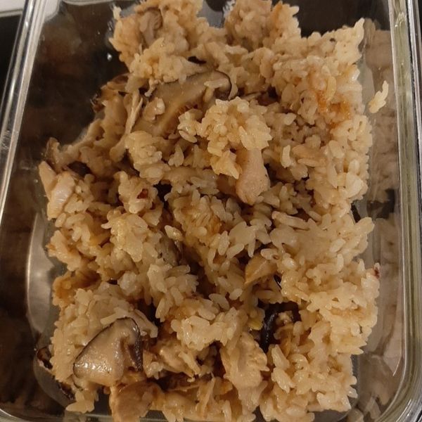 香菇雞炊飯－穀盛壽喜燒：elaine 一起做