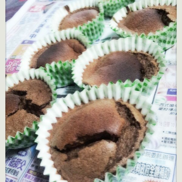 簡單巧克力無油蛋糕（小烤箱） : Shela Wang一起做