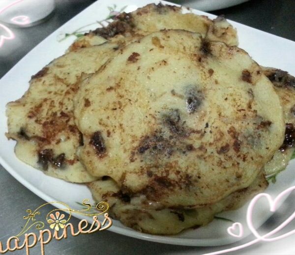 蜂蜜香蕉煎餅 : 櫻桃小兔子一起做