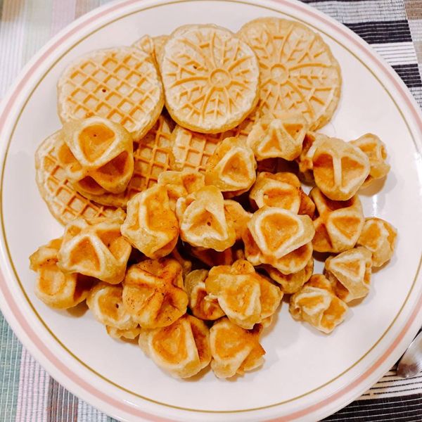 小V之馬鈴薯Q餅 : 惠兒一起做