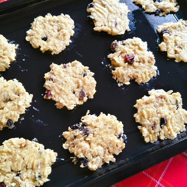 紅糖燕麥果乾餅乾：雙宇麻的廢媳廚房 一起做