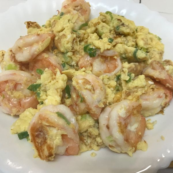 滑蛋蝦仁 : 滷蛋妹一起做