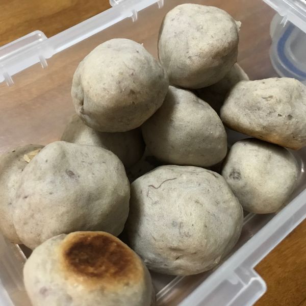 超好吃香Q「芋頭球」😋：Helen 一起做