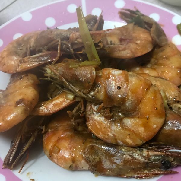 奶油檸檬蝦：Landy Liu 一起做