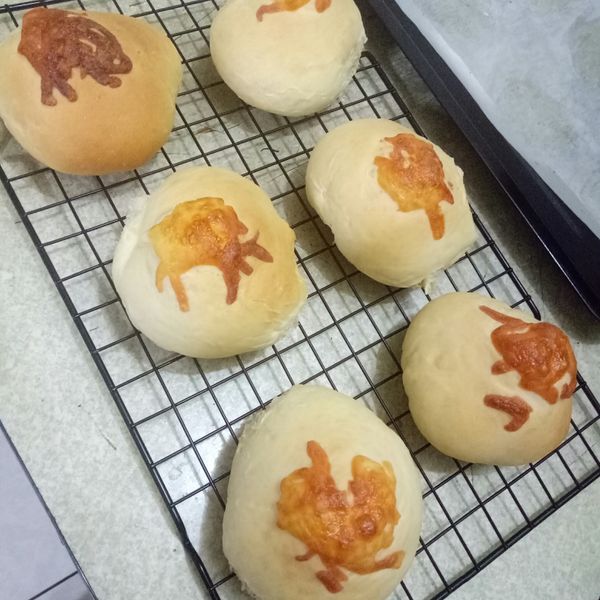 奶油乳酪麵包 : 黃倢妤一起做