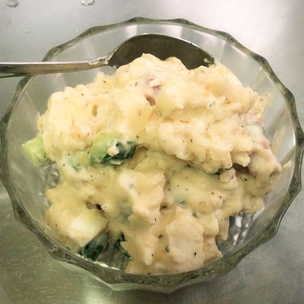 馬鈴薯沙拉 風味獨到小秘訣 : 老咩愛賣萌一起做